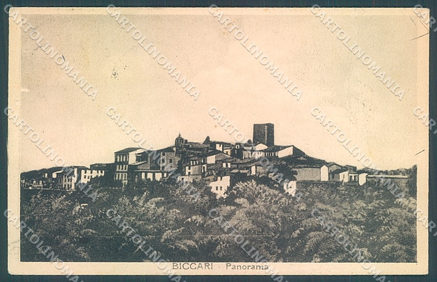Foggia Biccari cartolina JK5929 – fronte