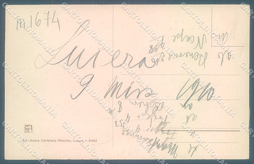 Foggia Lucera Castello Svevo Modiano 31463 cartolina JK5932 – retro