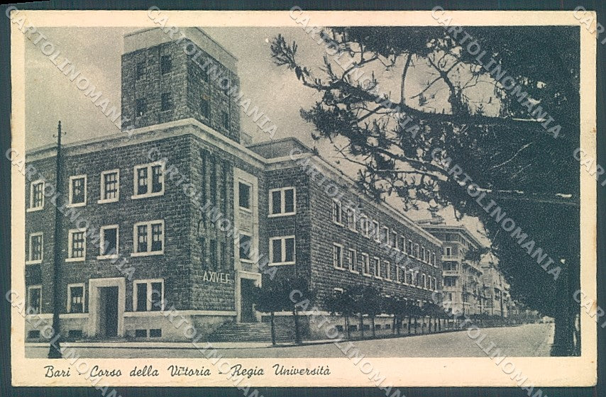 Bari Città Università Corso della Vittoria cartolina JK5936 – fronte