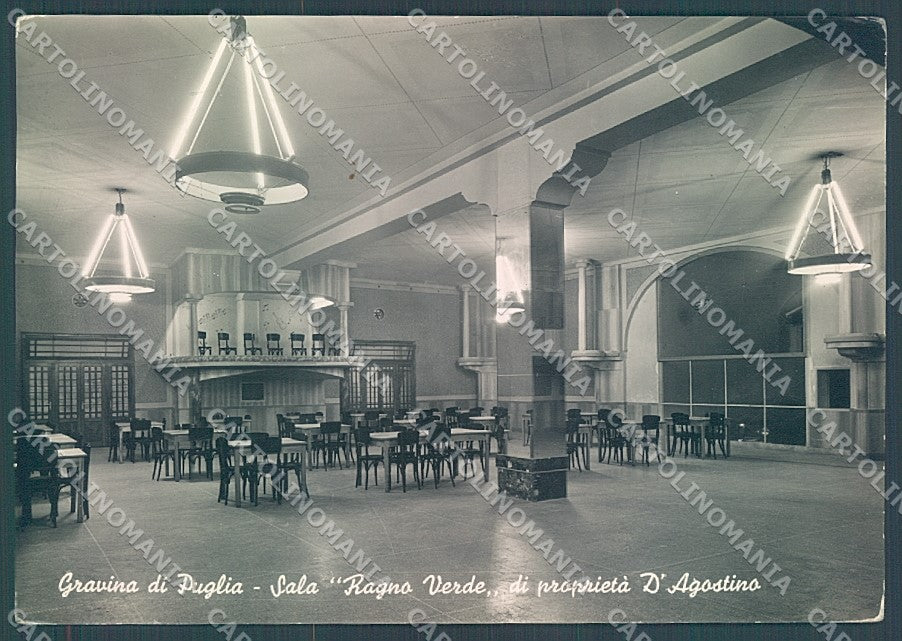 Bari Gravina di Puglia Sala Reagno Verde Foto FG cartolina JK5947 – fronte
