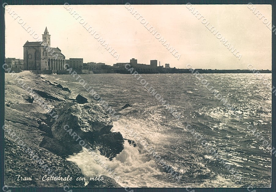 Bari Trani Cattedrale Molo Foto FG cartolina JK5955 – fronte