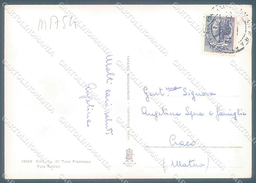 Brindisi Città Torre Canne Laghetto Alterocca 13508 Foto FG cartolina JK5963 – retro