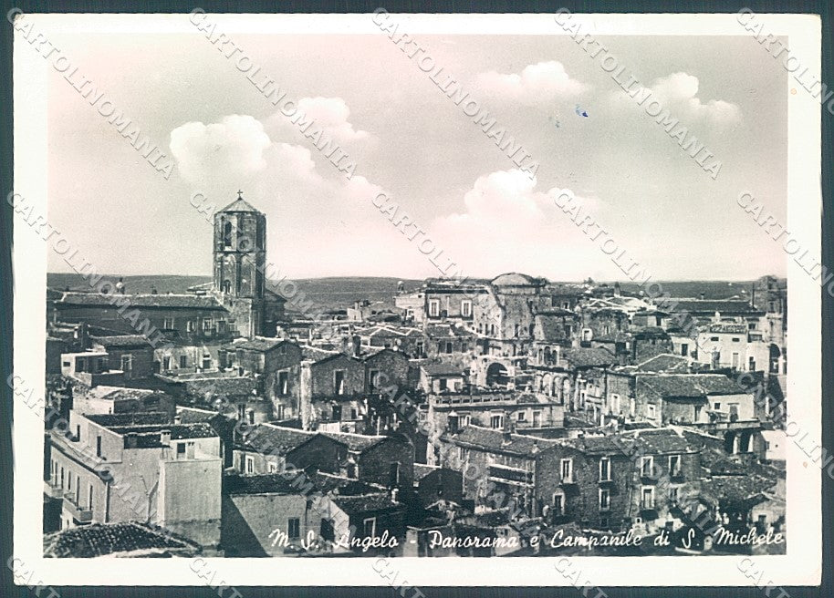 Foggia Monte S. Angelo Campanile Santuario Foto FG cartolina JK5966 – fronte