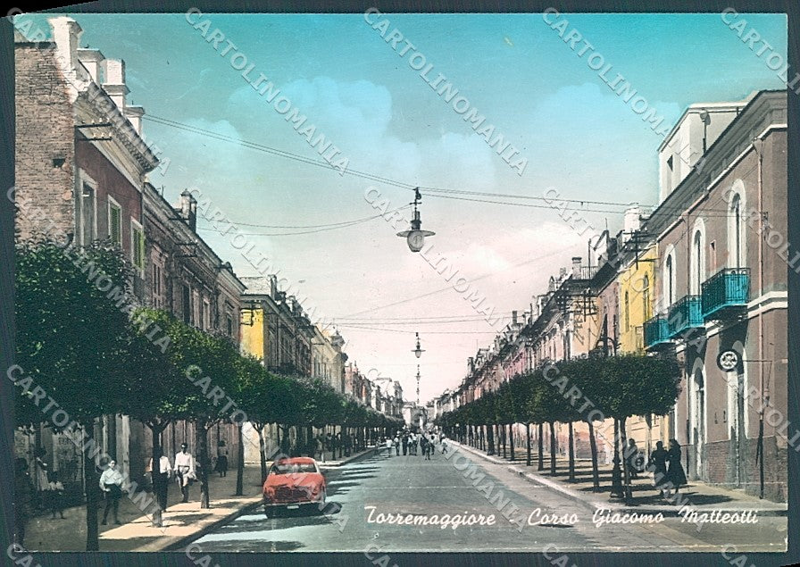 Foggia Torremaggiore Corso Matteotti Foto FG cartolina JK5968 – fronte