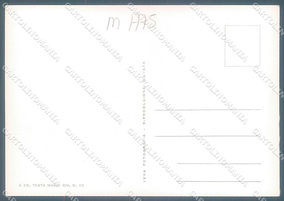 Foggia Lucera Castello Svevo Villa Comunale Foto FG cartolina JK5969 – retro