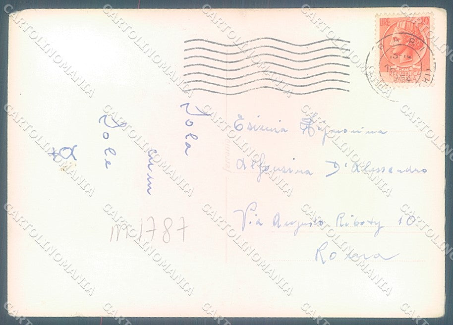 Foggia Monte S. Angelo Foto FG cartolina JK5973 – retro