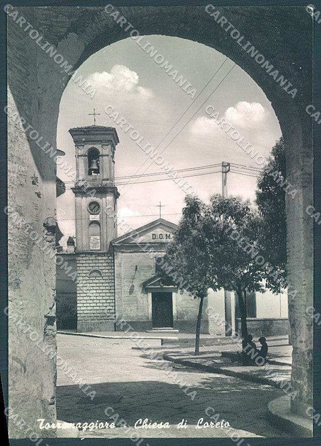 Foggia Torremaggiore Chiesa di Loreto Foto FG cartolina JK5975 – fronte