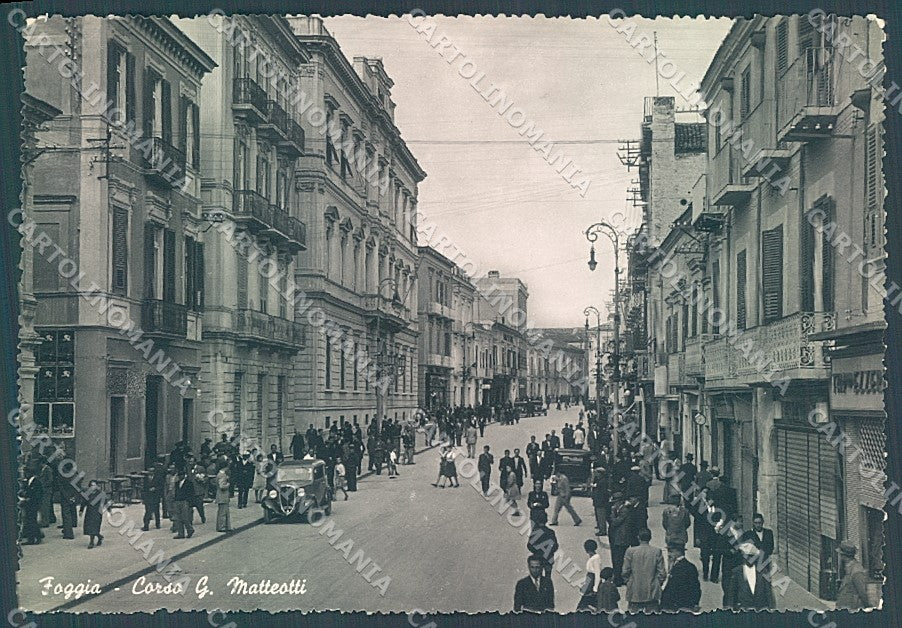 Foggia Città Corso Matteotti Foto FG cartolina JK5976 – fronte