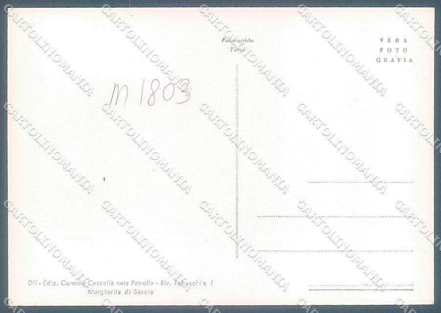 Foggia Margherita di Savoia Corso Vittorio Emanuele Foto FG cartolina JK5979 – retro