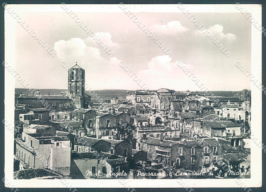 Foggia Monte S. Angelo Campanile Chiesa Foto FG cartolina JK5984 – fronte