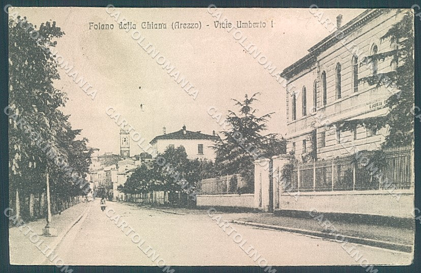Arezzo Foiano della Chiana Viale Umberto I Alterocca 48073 cartolina JK5994 – fronte