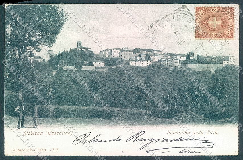 Arezzo Bibbiena Casentino Alterocca 322 cartolina JK6008 – fronte