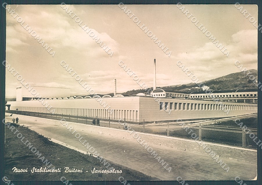 Arezzo Sansepolcro Stabilimenti Buitoni Foto FG cartolina JK6011 – fronte