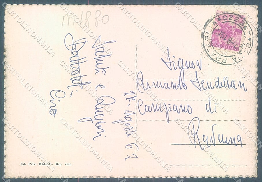 Arezzo Badia Prataglia FG cartolina JK6013 – retro