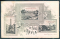 Pavia Città Castello Ticino Monumento Cairoli saluto da cartolina JK6027 – fronte