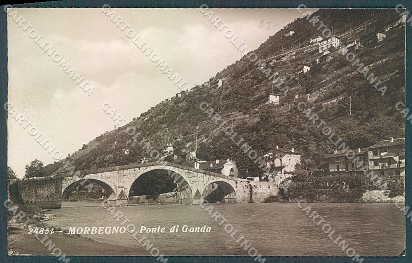 Sondrio Morbegno Ponte di Ganda Foto cartolina JK6038 – fronte
