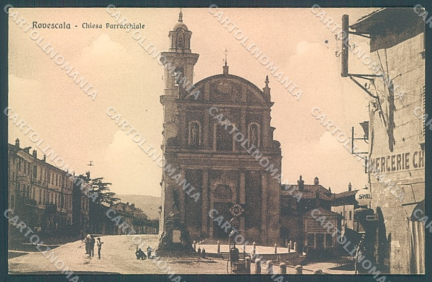 Pavia Rovescala Chiesa Parrocchiale cartolina JK6043 – fronte