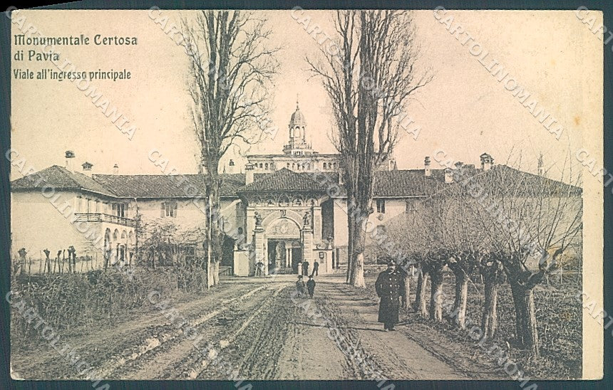 Pavia Certosa di Pavia Monumentale Modiano 9797 cartolina JK6044 – fronte