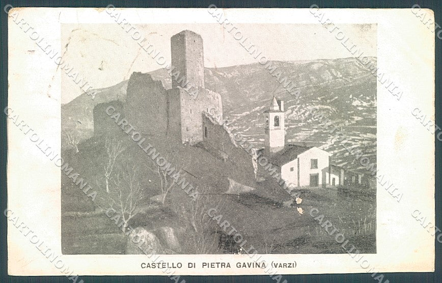 Pavia Varzi Pietra Gavina Castello STRAPPINO cartolina JK6056 – fronte