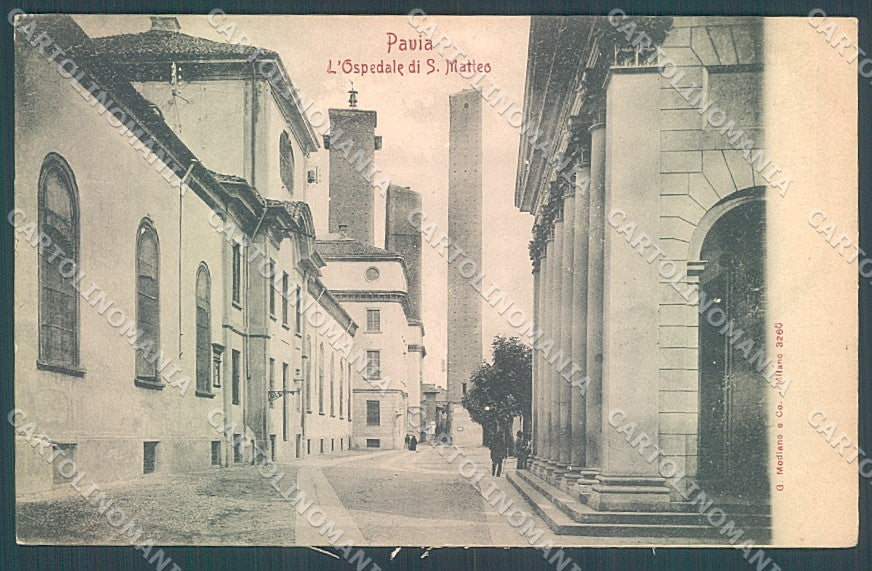 Pavia Città Ospedale San Matteo Modiano 3260 cartolina JK6057 – fronte