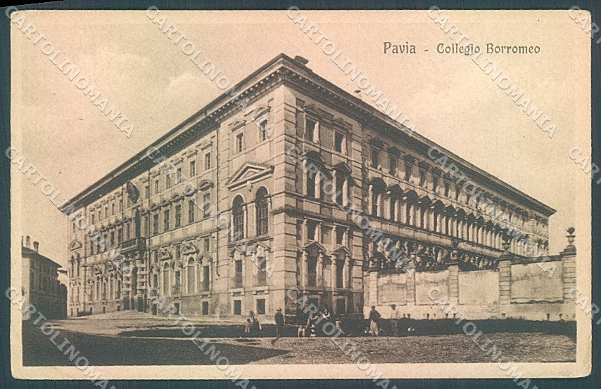 Pavia Città Collegio Borromeo Modiano 16559 cartolina JK6061 – fronte