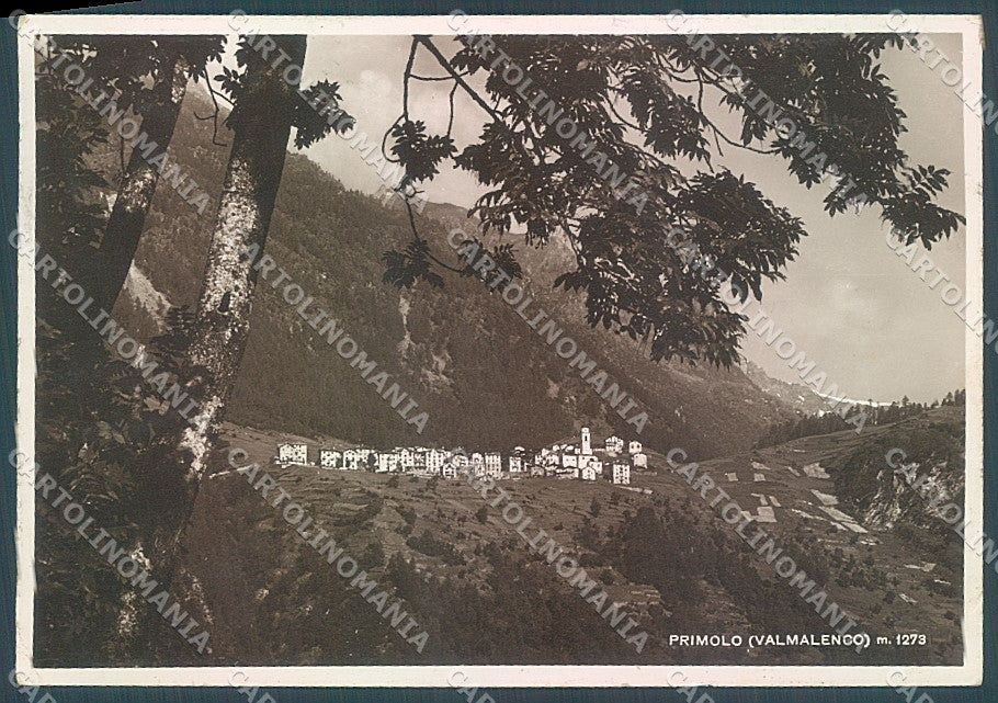Sondrio Primolo Valmalenco Foto FG cartolina JK6075 – fronte