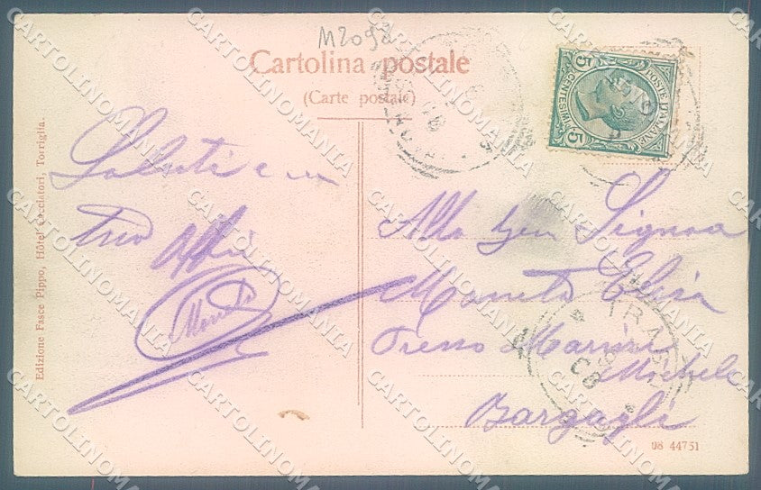 Genova Torriglia cartolina JK6089 – retro