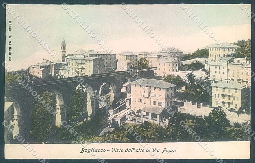 Genova Bogliasco Ponte cartolina JK6096 – fronte