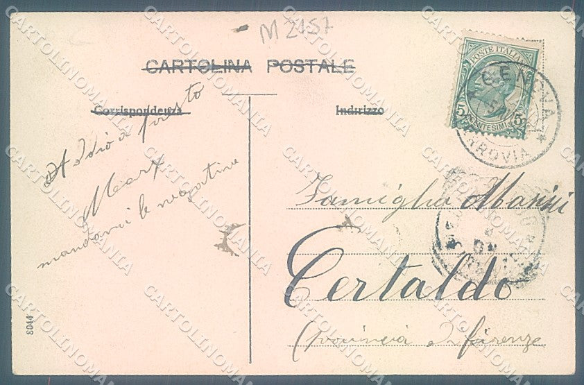 Genova Città Porto saluti da cartolina JK6120 – retro