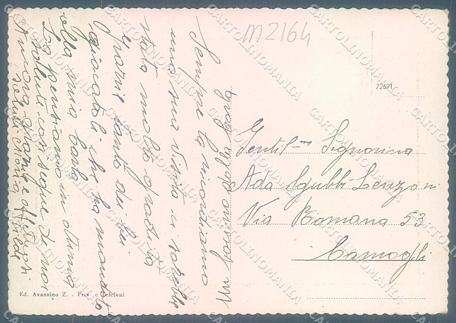 Genova Torriglia Ruderi Castello FG cartolina JK6126 – retro
