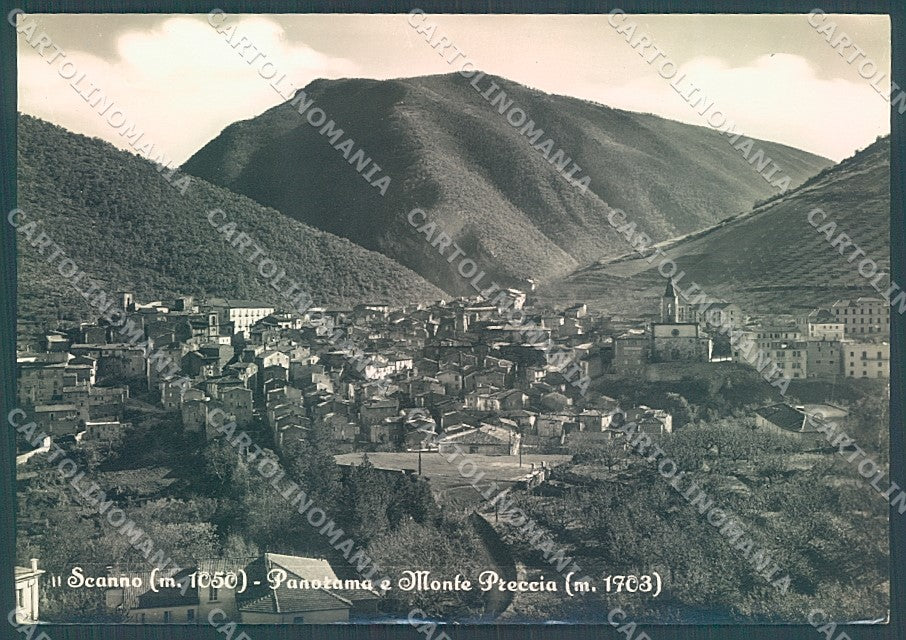 L'Aquila Scanno Monte Preccia Foto FG cartolina JK6134 – fronte