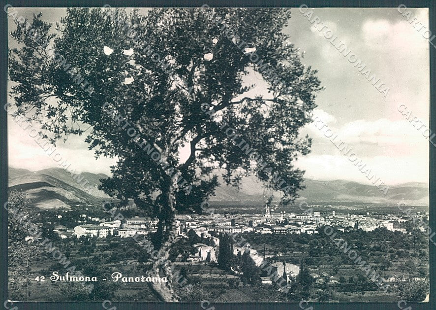L'Aquila Sulmona PIEGA ANGOLO Foto FG cartolina JK6139 – fronte