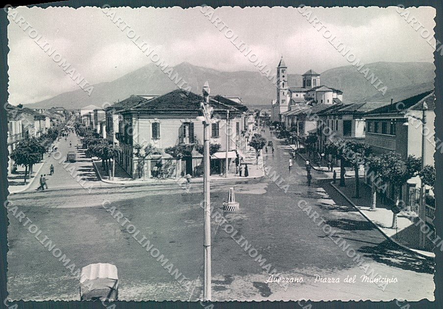 L'Aquila Avezzano Chiesa Piazza del Municipio Foto FG cartolina JK6143 – fronte