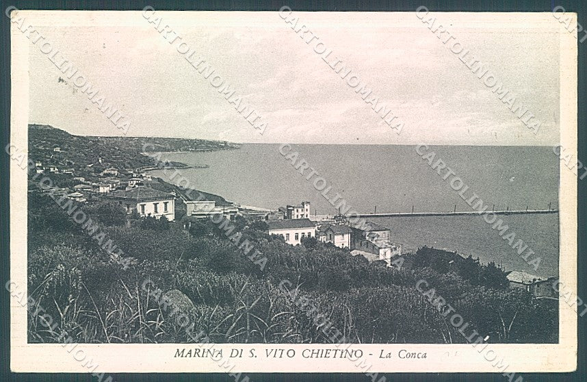 Chieti Marina San Vito Chietino Conca cartolina JK6153 – fronte