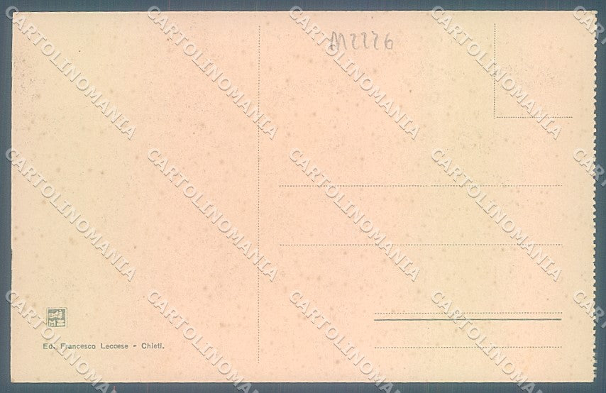Chieti Città Duomo Palazzo di Giustizia Modiano cartolina JK6155 – retro