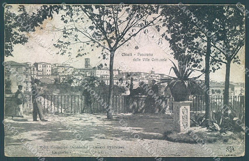Chieti Città Alterocca 7669 PIEGHINE cartolina JK6157 – fronte