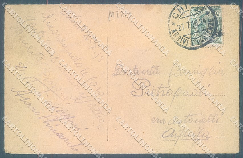 Chieti Città Alterocca 7669 PIEGHINE cartolina JK6157 – retro