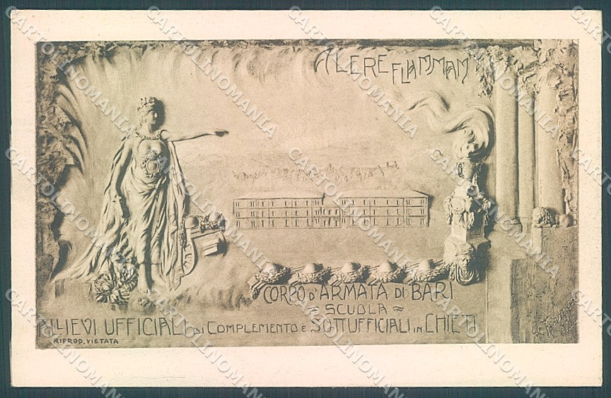 Chieti Città Corpo d'Armata di Bari Alterocca 71138 cartolina JK6160 – fronte