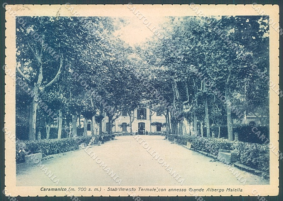Teramo Caramanico Terme Grande Albergo Maiella FG cartolina JK6163 – fronte