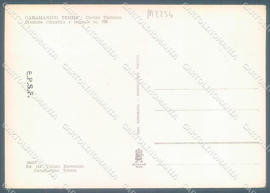 Pescara Caramanico Alterocca 38405 Foto FG cartolina JK6168 – retro