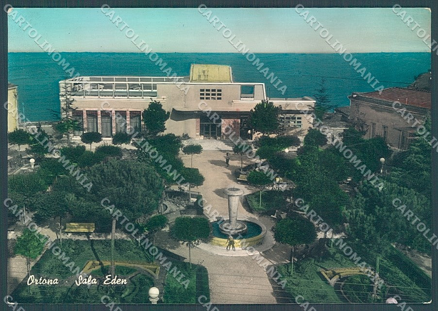 Chieti Ortona Sala Eden Foto FG cartolina JK6169 – fronte