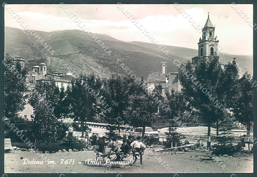 Chieti Palena Chiesa Villa Comunale Alterocca 39801 Foto FG cartolina JK6174 – fronte