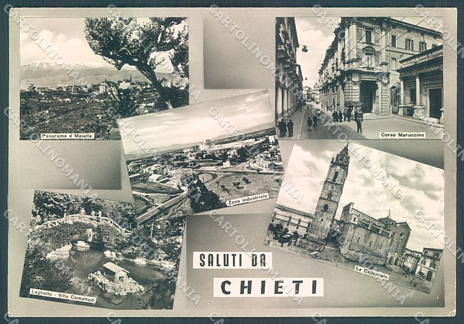 Chieti Città Cattedrale saluti da Foto FG cartolina JK6177 – fronte