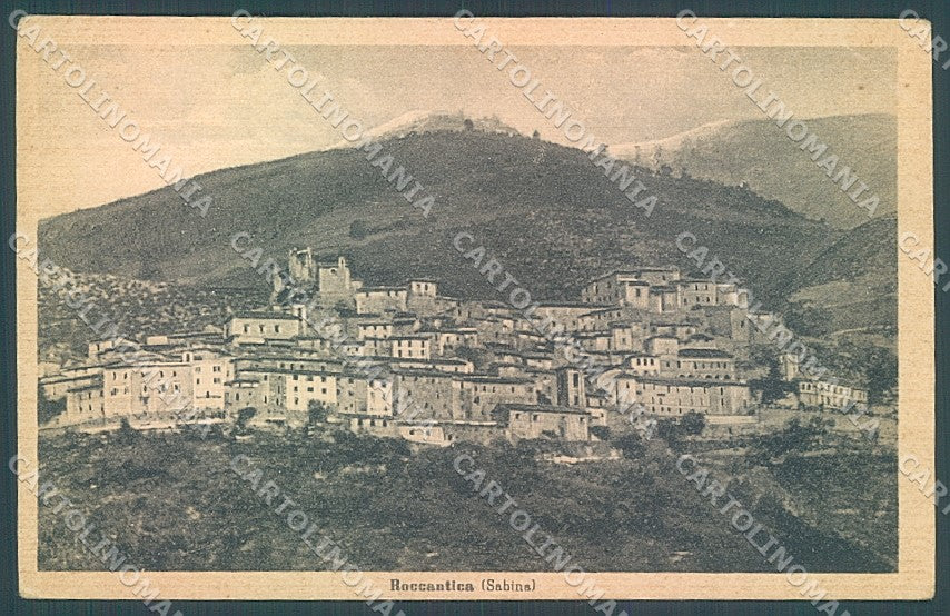 Rieti Roccantica Sabina Alterocca 87680 cartolina JK6187 – fronte