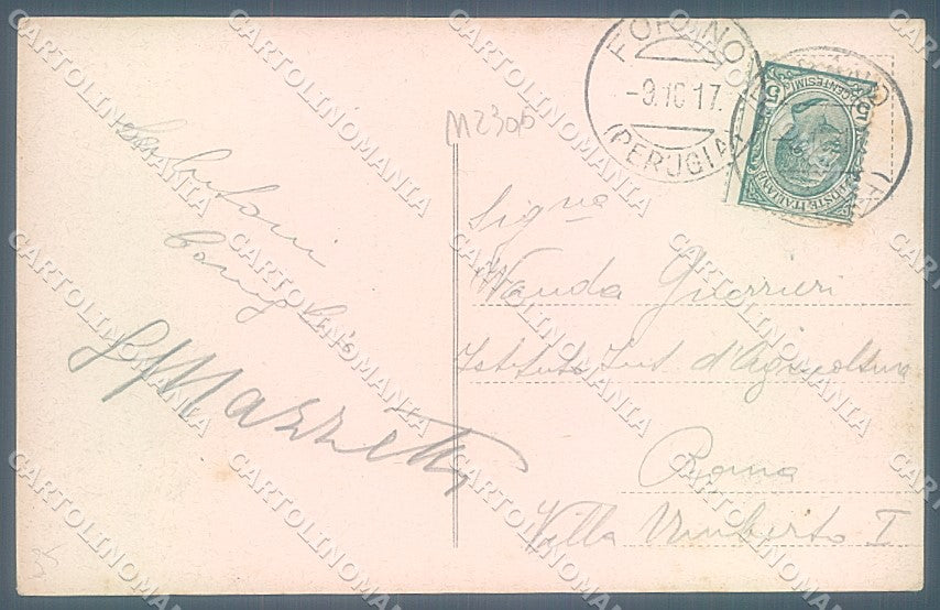 Rieti Farano Sabina ricordo di cartolina JK6191 – retro