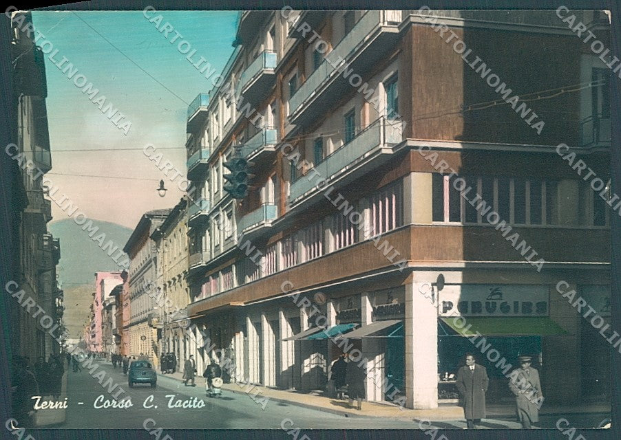 Terni Città Corso Tacito Foto FG cartolina JK6197 – fronte