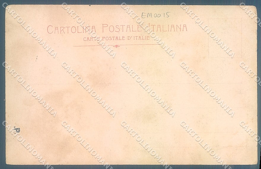 Lucca Viareggio Fosso Barche cartolina JK6516 – retro