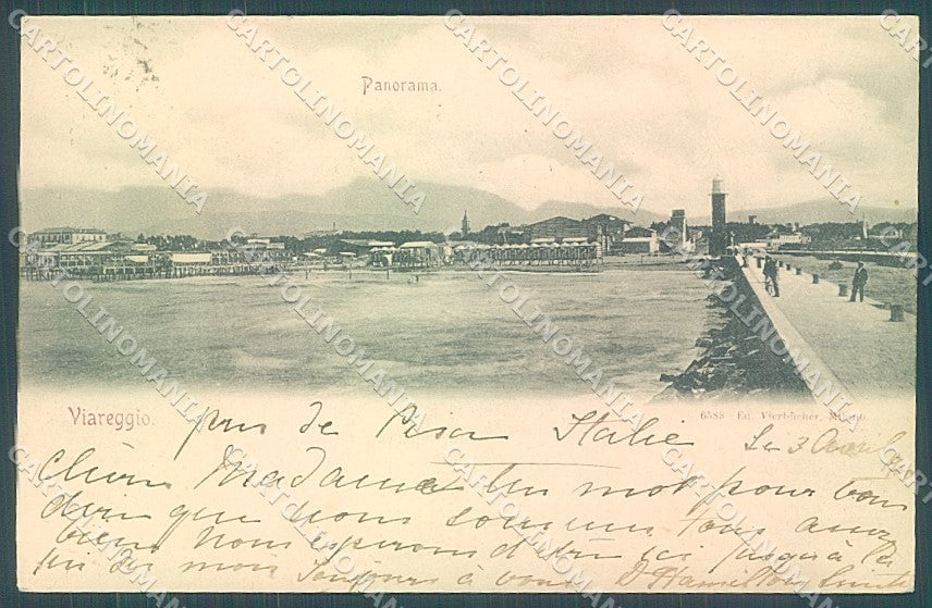 Lucca Viareggio Faro cartolina JK6518 – fronte
