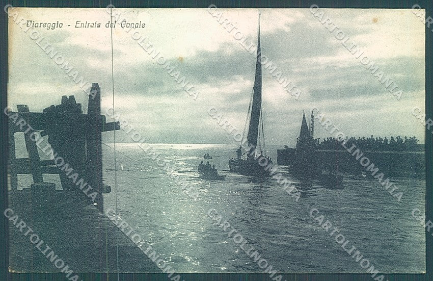 Lucca Viareggio Entrata Canale cartolina JK6522 – fronte