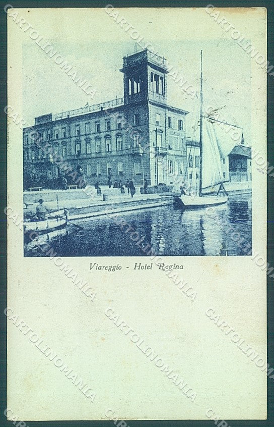 Lucca Viareggio Hotel Regina cartolina JK6531 – fronte